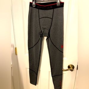Spyder men’s size small activewear pants. Grey. NWT